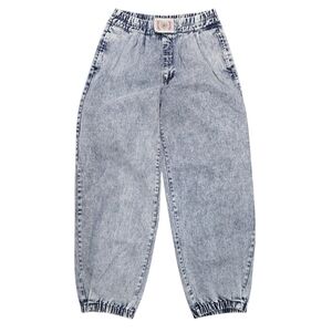 Vintage 80's Acid Wash Baggy Jeans Sz 34x32